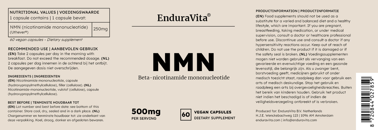 Benefit bundle NMN Capsules 120x250mg
