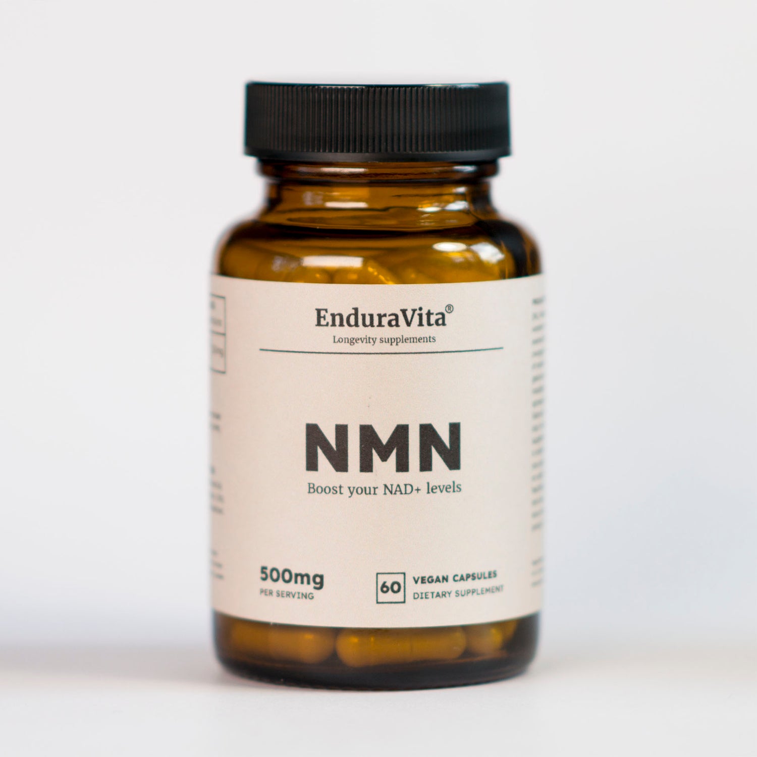 Enduravita NAD+ Booster-kapsler 60 x 250 milligram 
