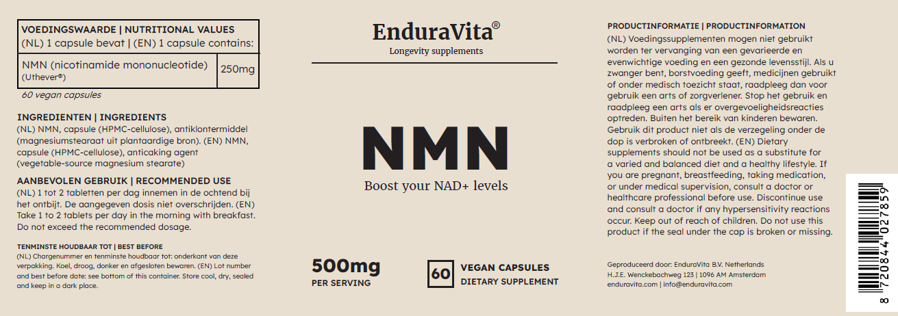 Discount bundle NAD+ Booster Capsules 180x250mg