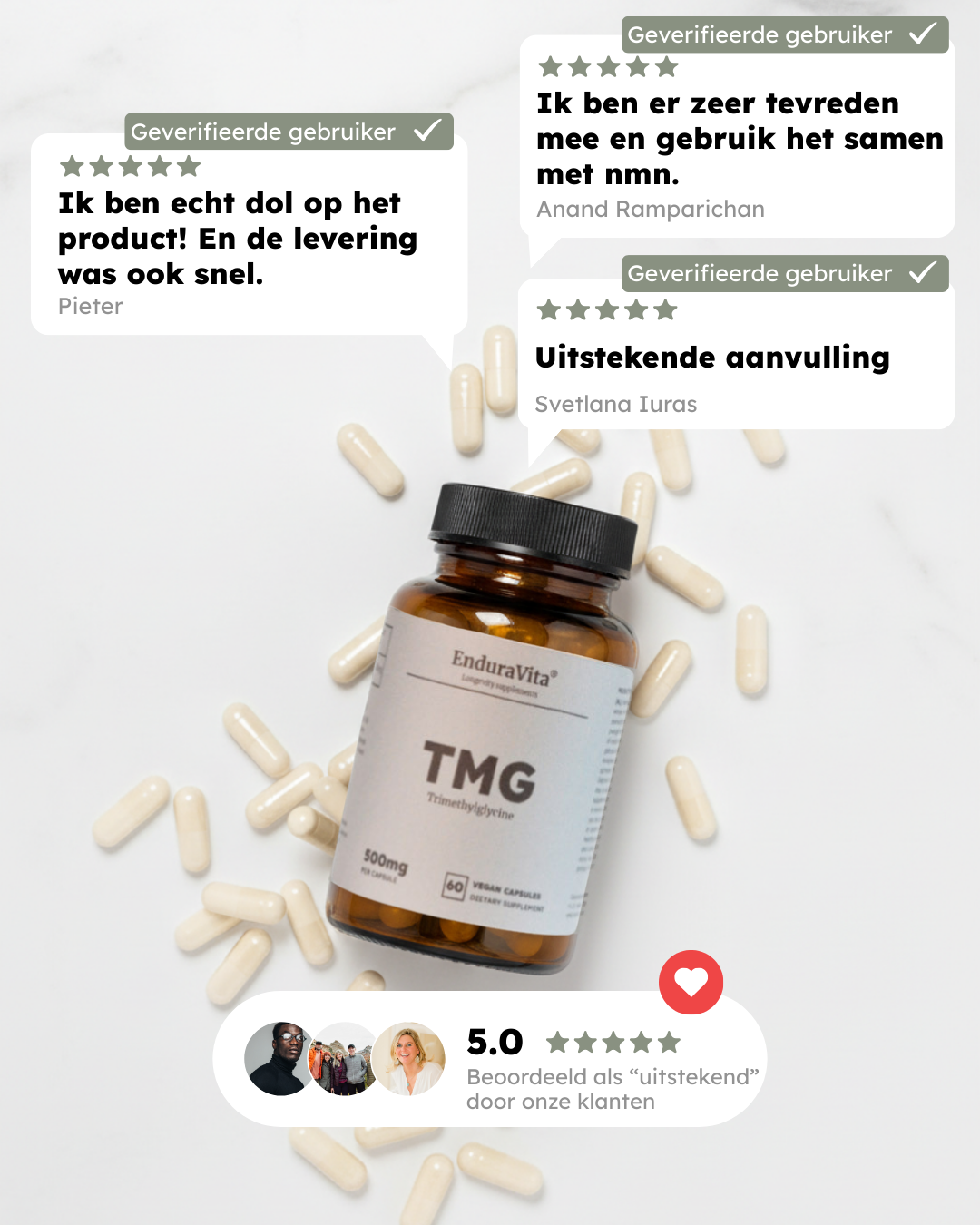 TMG-kapsler 500 mg